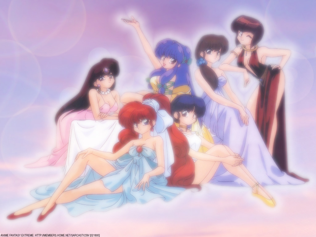 les filles dans ranma