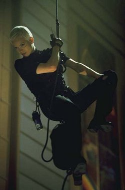 Amanda en pleine action